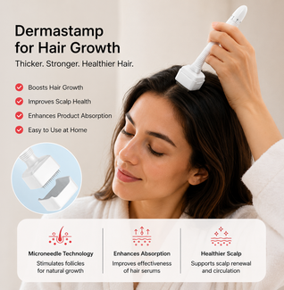 Dermastamp for Hair Growth | Scalp Microneedling Tool