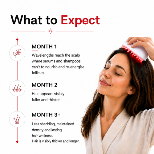 The 7 in 1 LED Hair Growth Massager