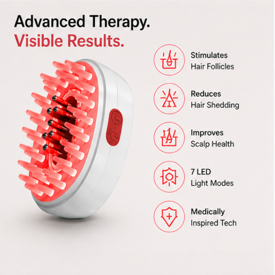 The Care-Co. 7 in 1 LED Hair Growth Massager