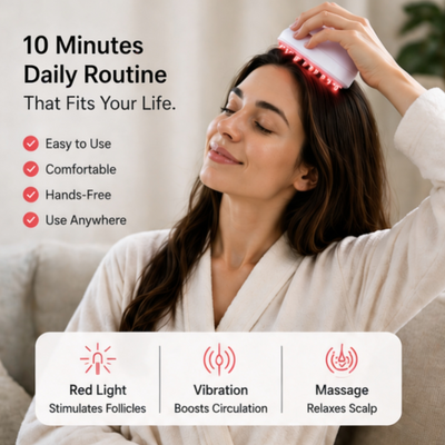 The Care-Co. 7 in 1 LED Hair Growth Massager